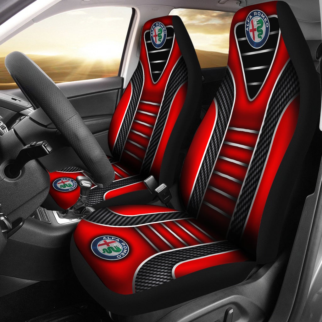 2 Front Alfa Romeo Seat Covers 