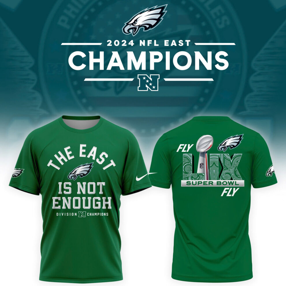 2024 NFC East Champions Philadelphia Eagles T-Shirt 