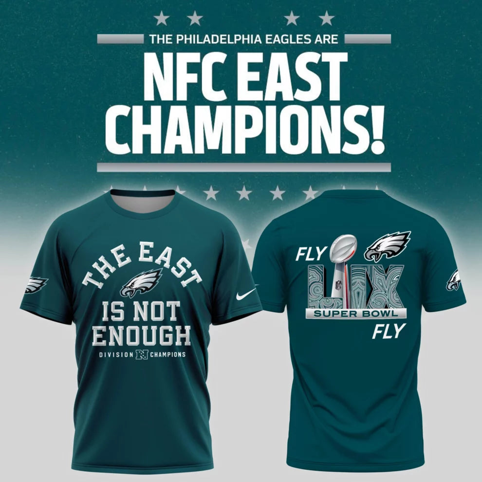 2024 NFC East Champions Philadelphia Eagles T-Shirt 