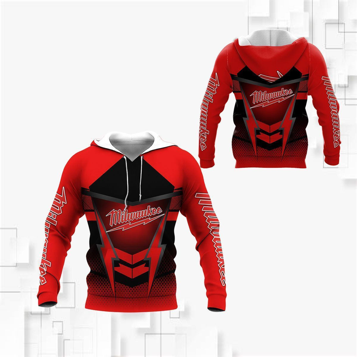 3D All Over Printed Milwaukee TNC-HT Shirts Ver 1 (Red) 