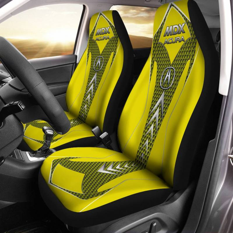 ACURA MDX NTA Car Seat Cover (Set of 2) Ver 1 (Yellow) 