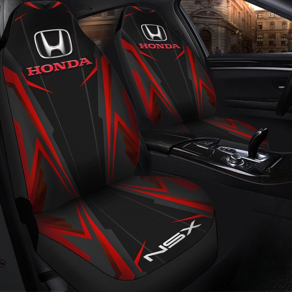 Acura NQP-LT Car Seat Cover (Set of 2) Ver 1 (Red) 