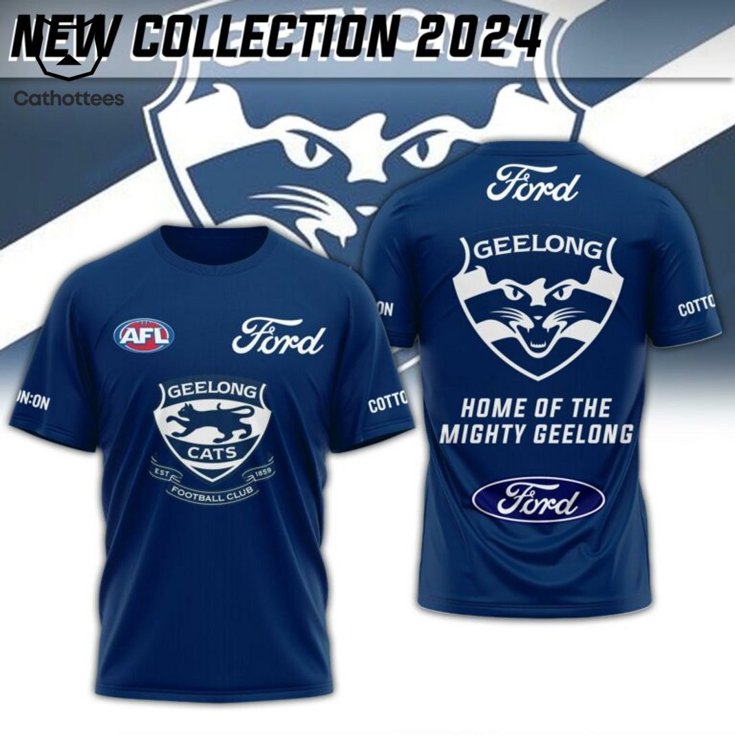 AFL Geelong Cats Home Of The Mighty Geelong 3D TShirt 