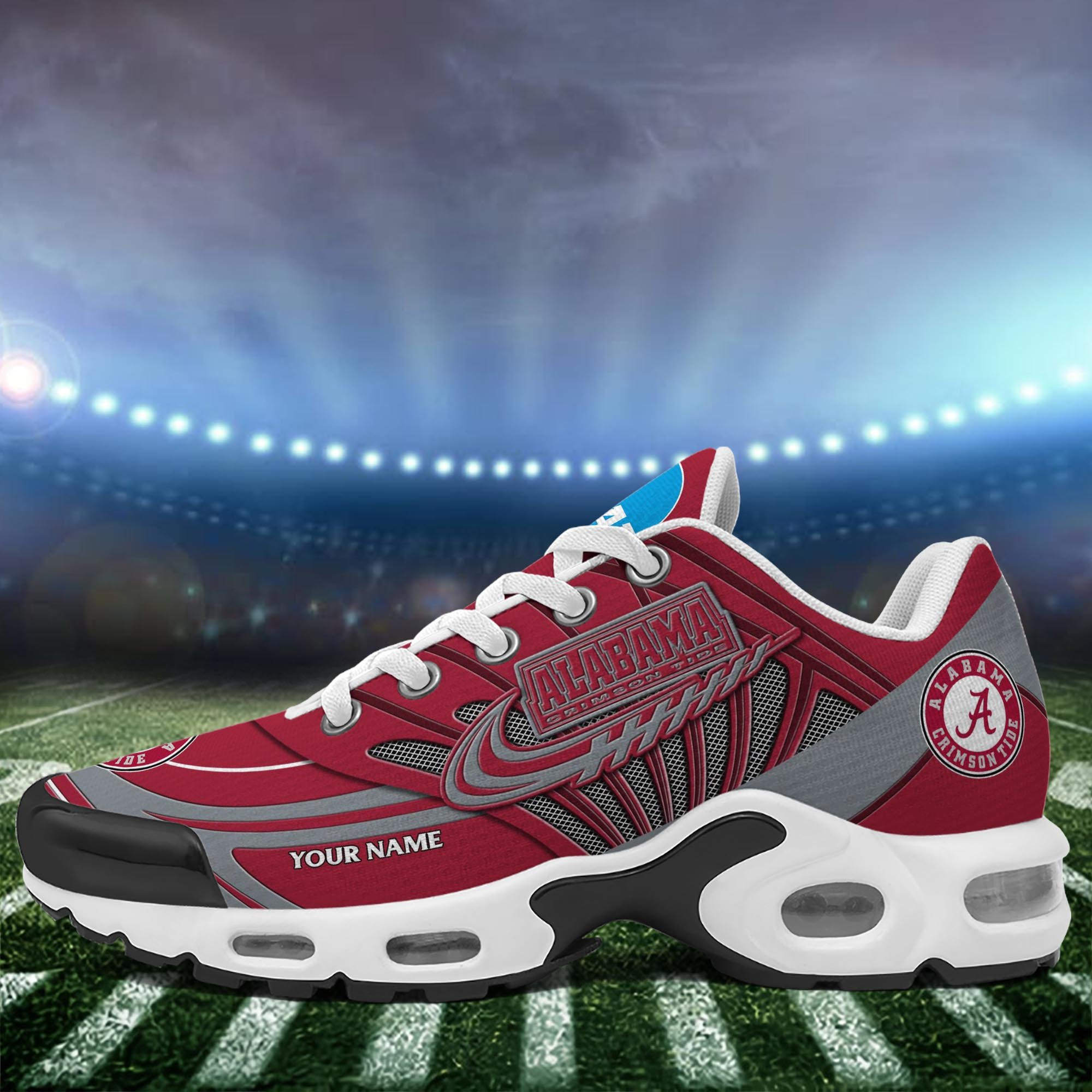 Alabama Crimson Tide Personalized TN Air Max Shoes Air Cushion Sneakers
