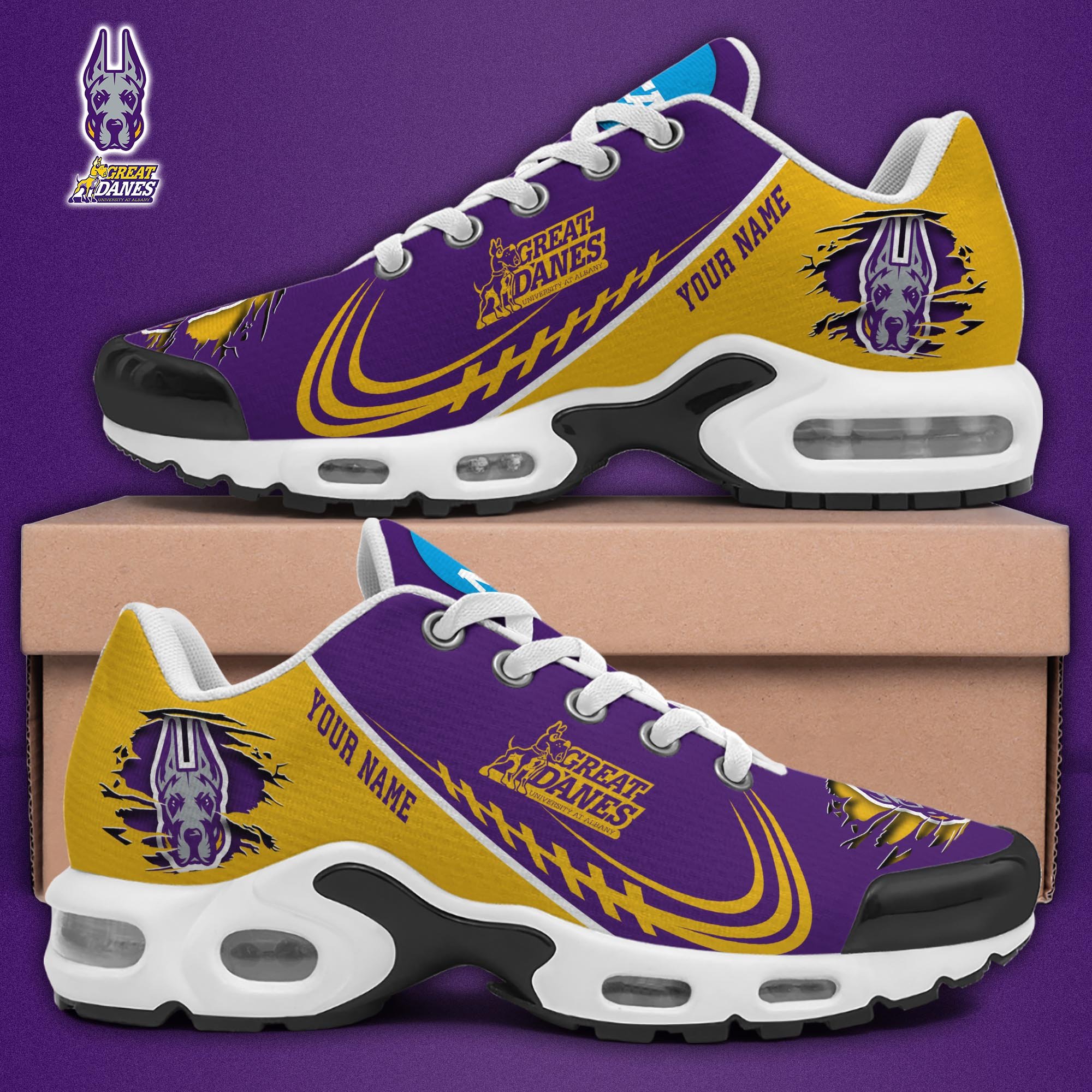 Albany Great Danes TN Shoes 2025 Version Custom Name 