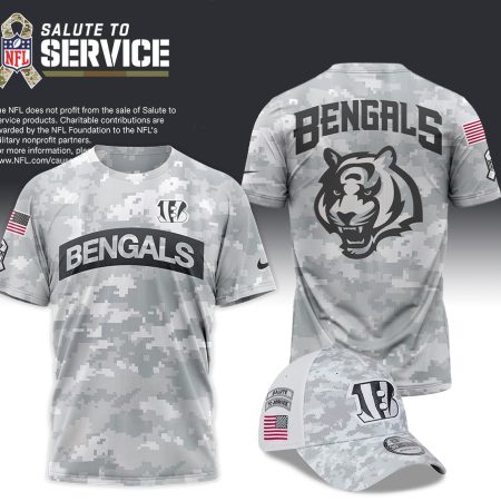 Arctic Camo Cincinnati Bengals Salute To Service Performance Shirt 