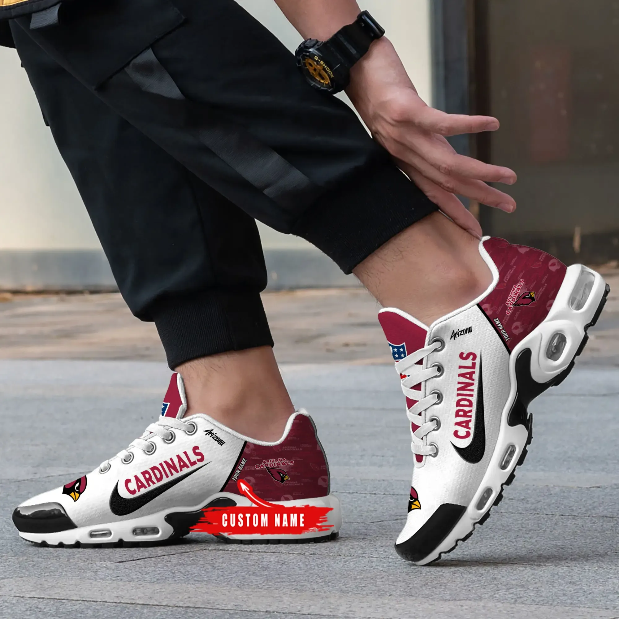 Arizona Cardinals Personalized New Air Max Plus TN Shoes Air Cushion Sneaker 332XK-6727