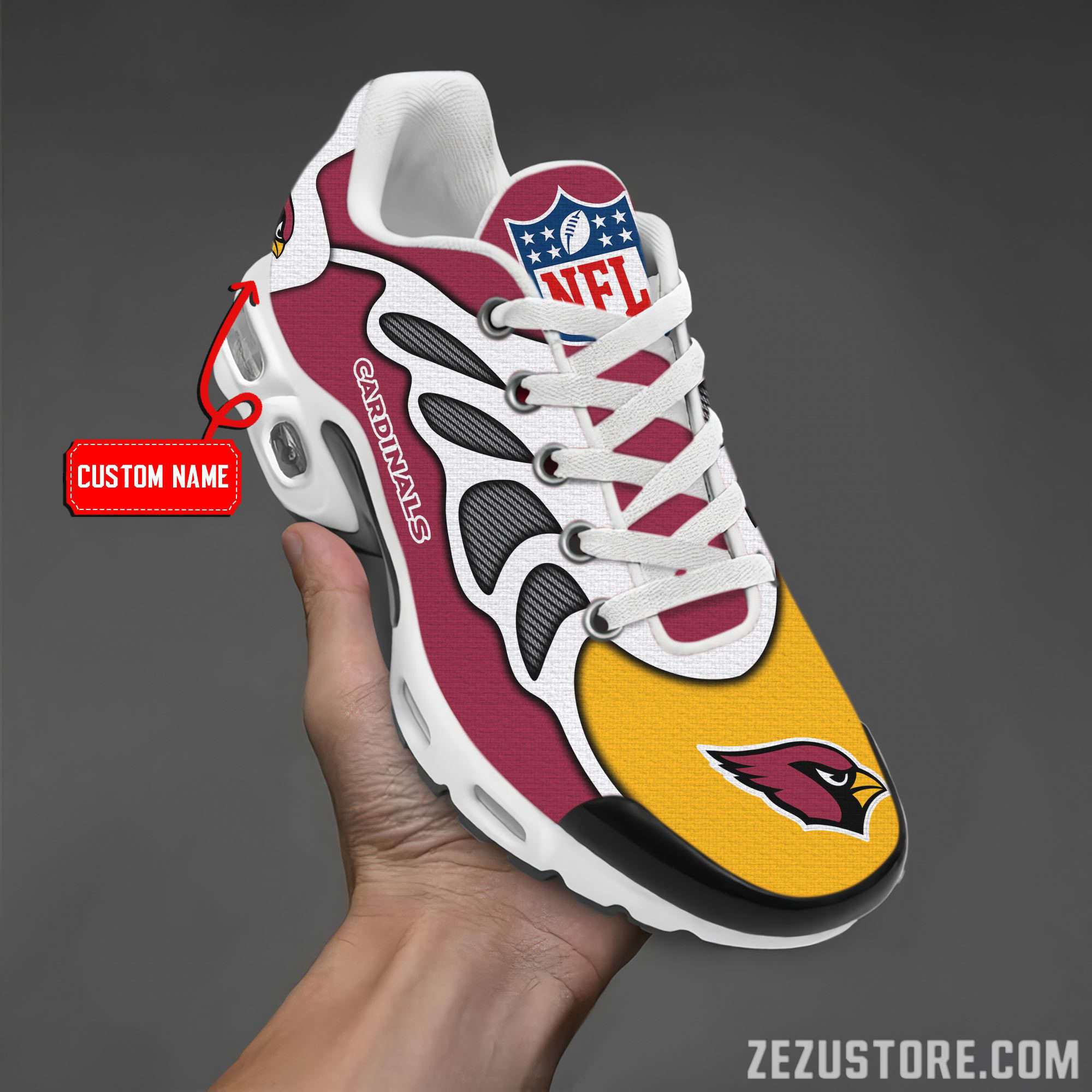 Arizona Cardinals Premium TN Shoes Air Cushion Sneakers