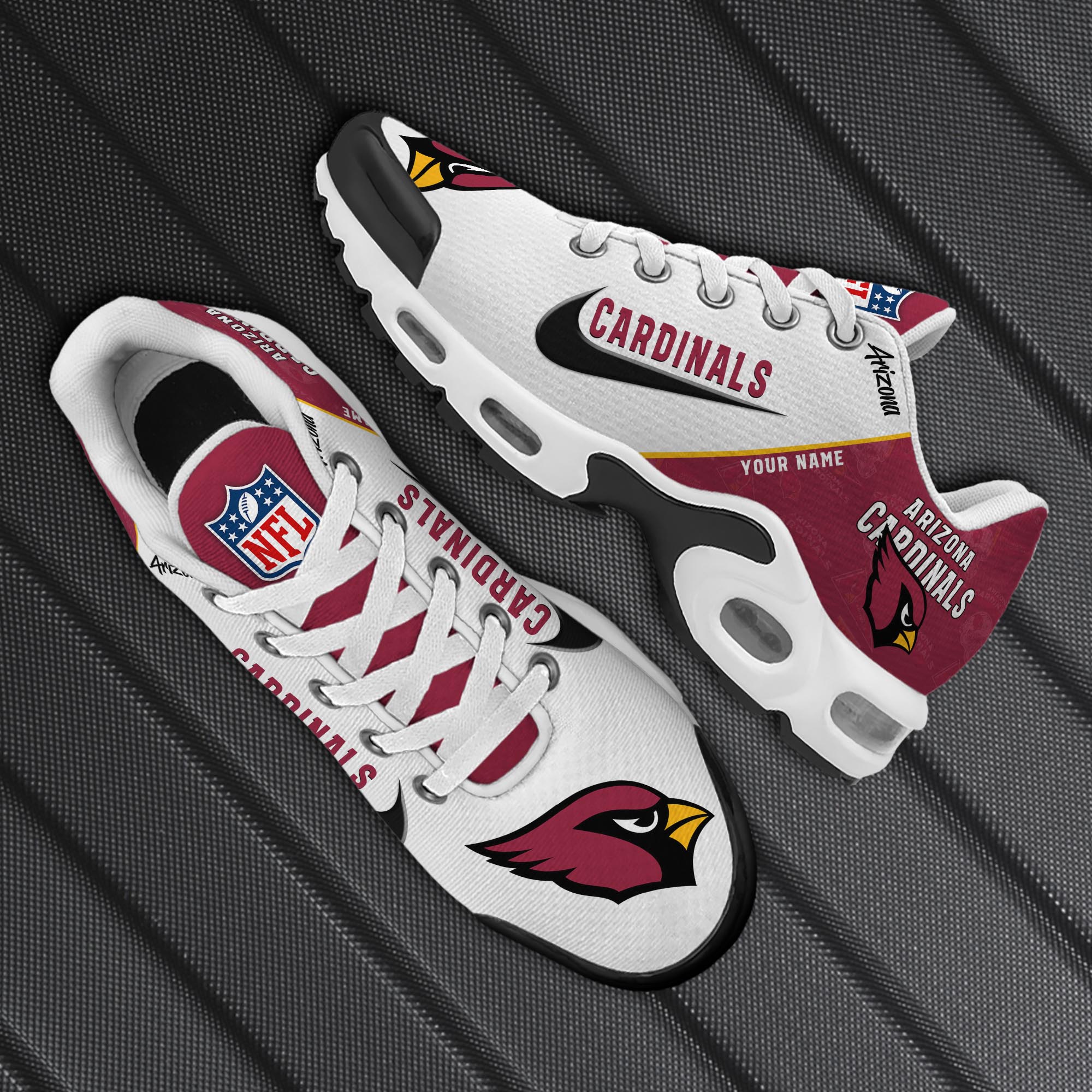 Arizona Cardinals TN Shoes 2025 Versions Custom Your Name 670