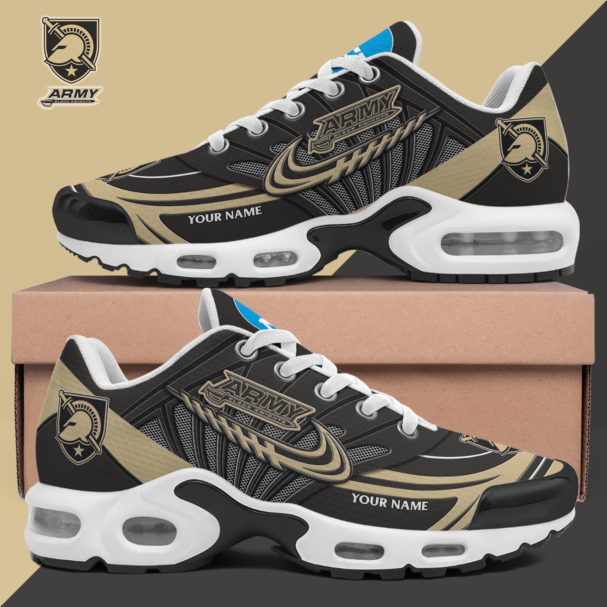 Army Black Knights TN Shoes 2025 Version Custom Your Name 594