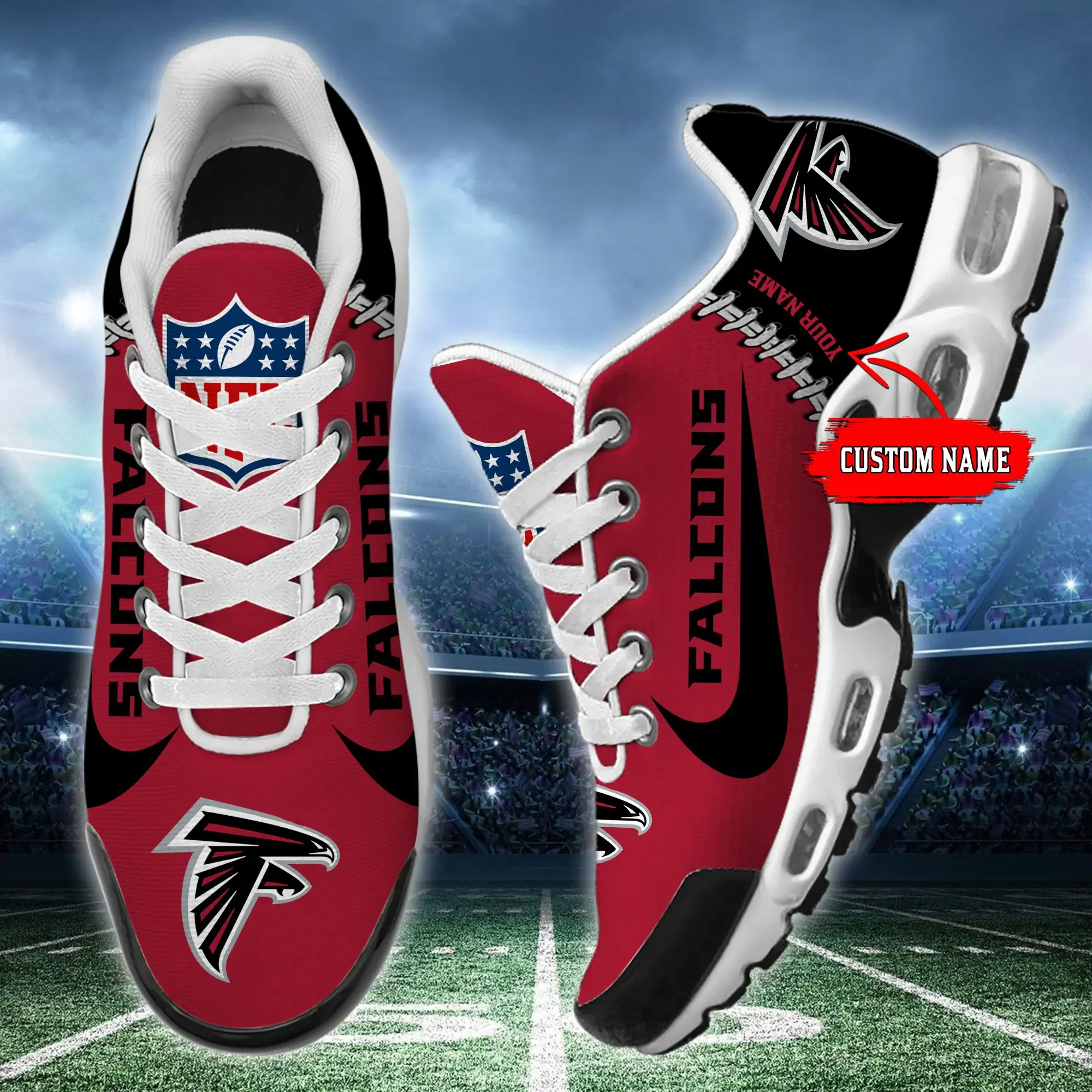Atlanta Falcons New Air Max Plus TN Shoes Air Cushion Sneaker 995YT-7193