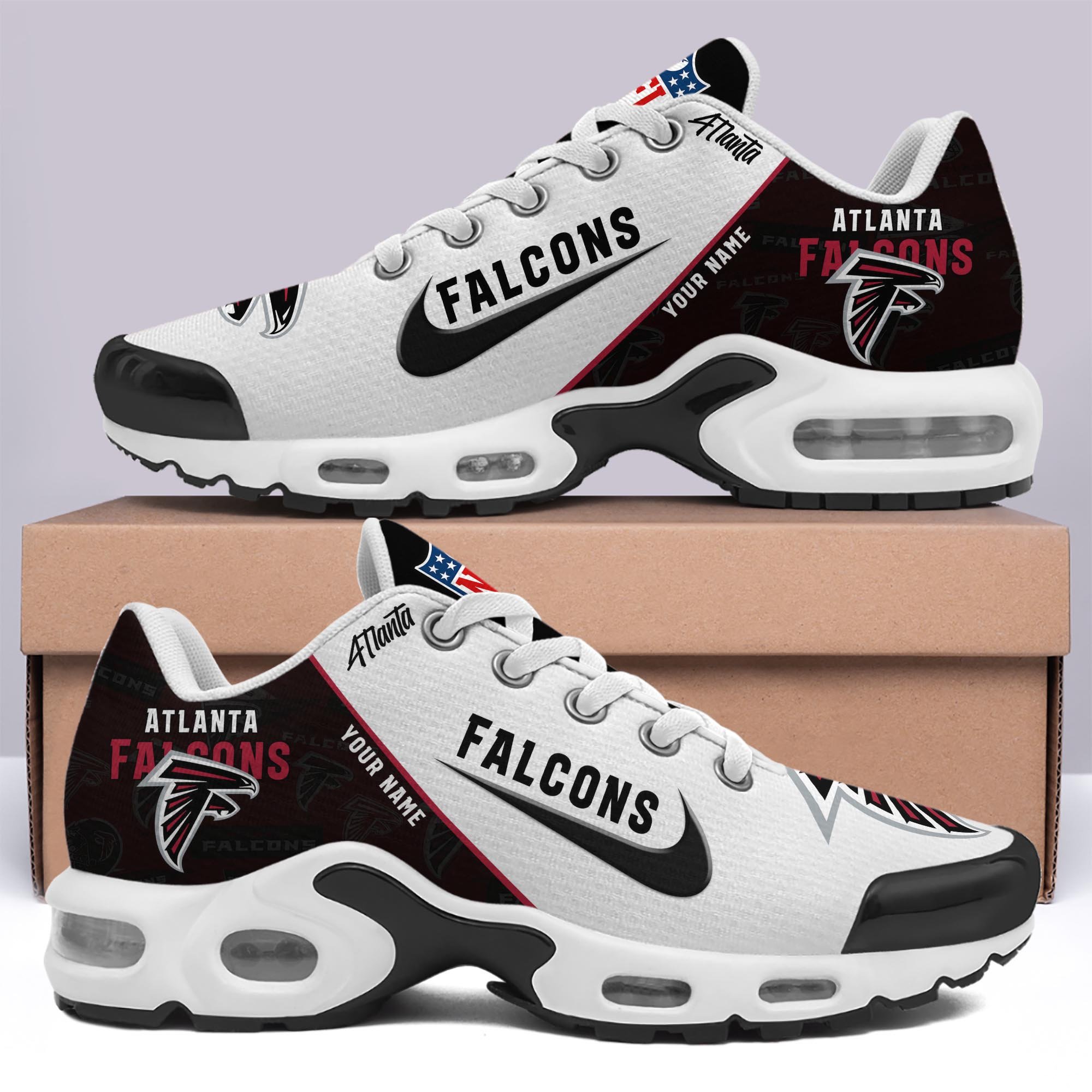 Atlanta Falcons TN Shoes 2025 Versions Custom Your Name 670