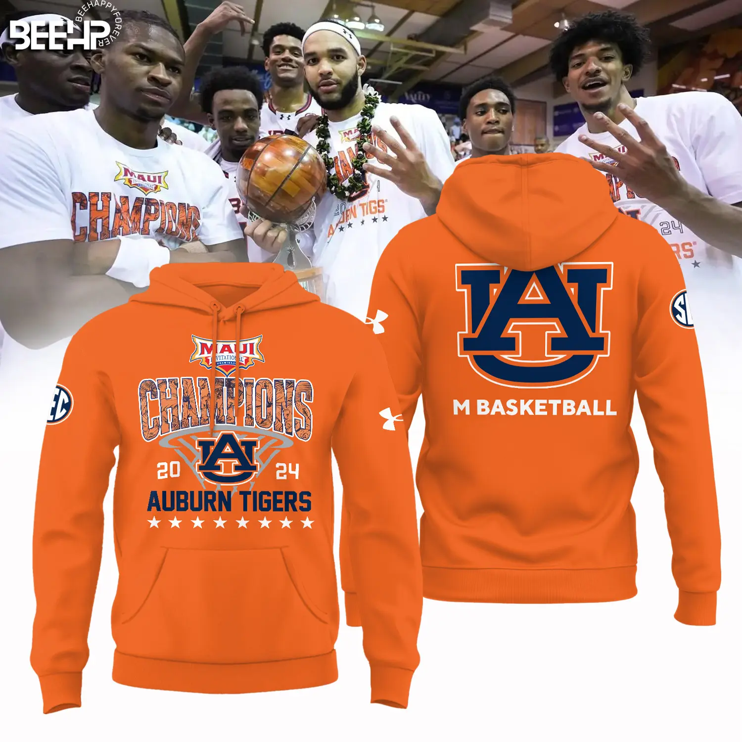 Auburn Men Basketball Maui Invitational Champions Shirt 