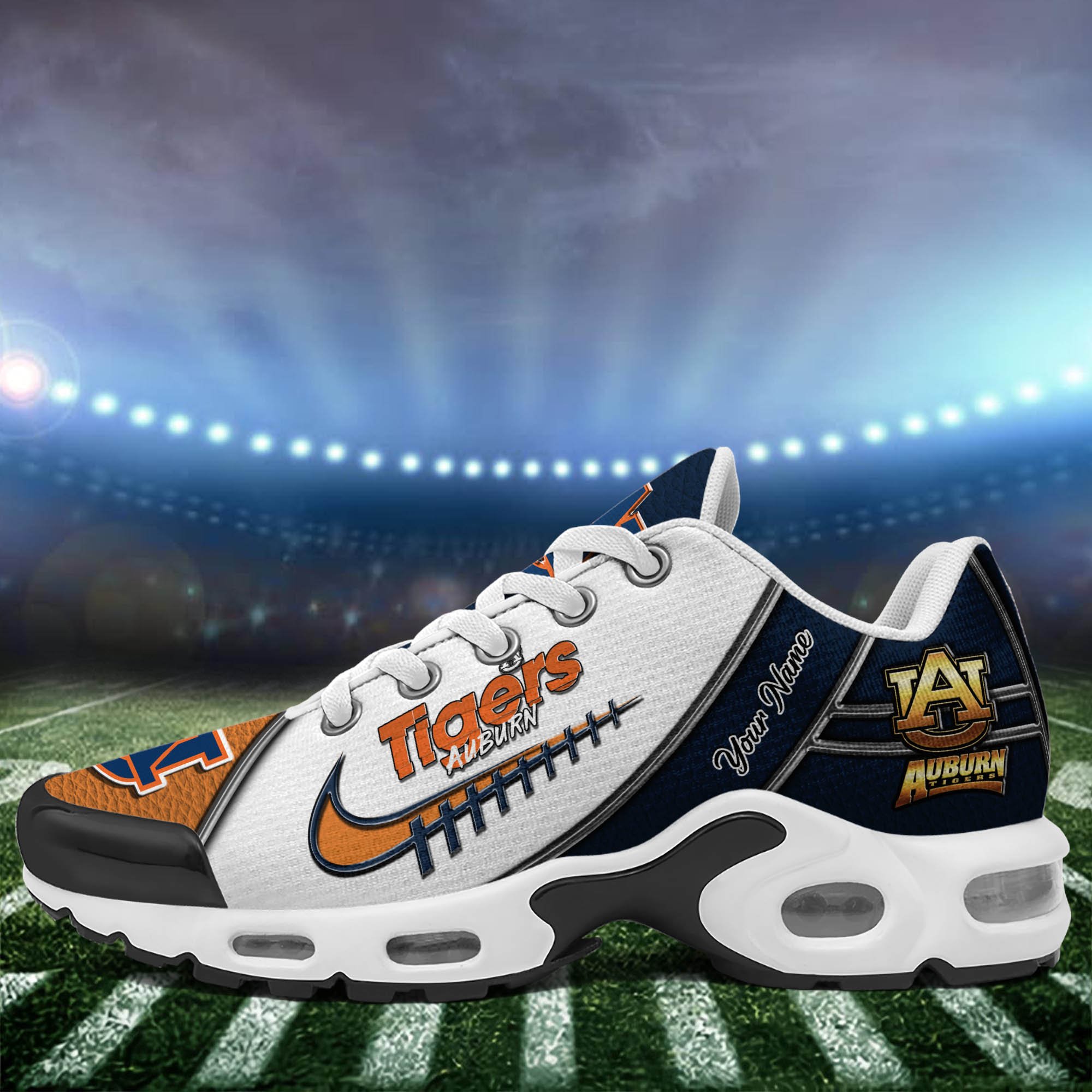 Auburn Tigers TN Shoes 2025 Version Custom Your Name, Football Team Shoes 516