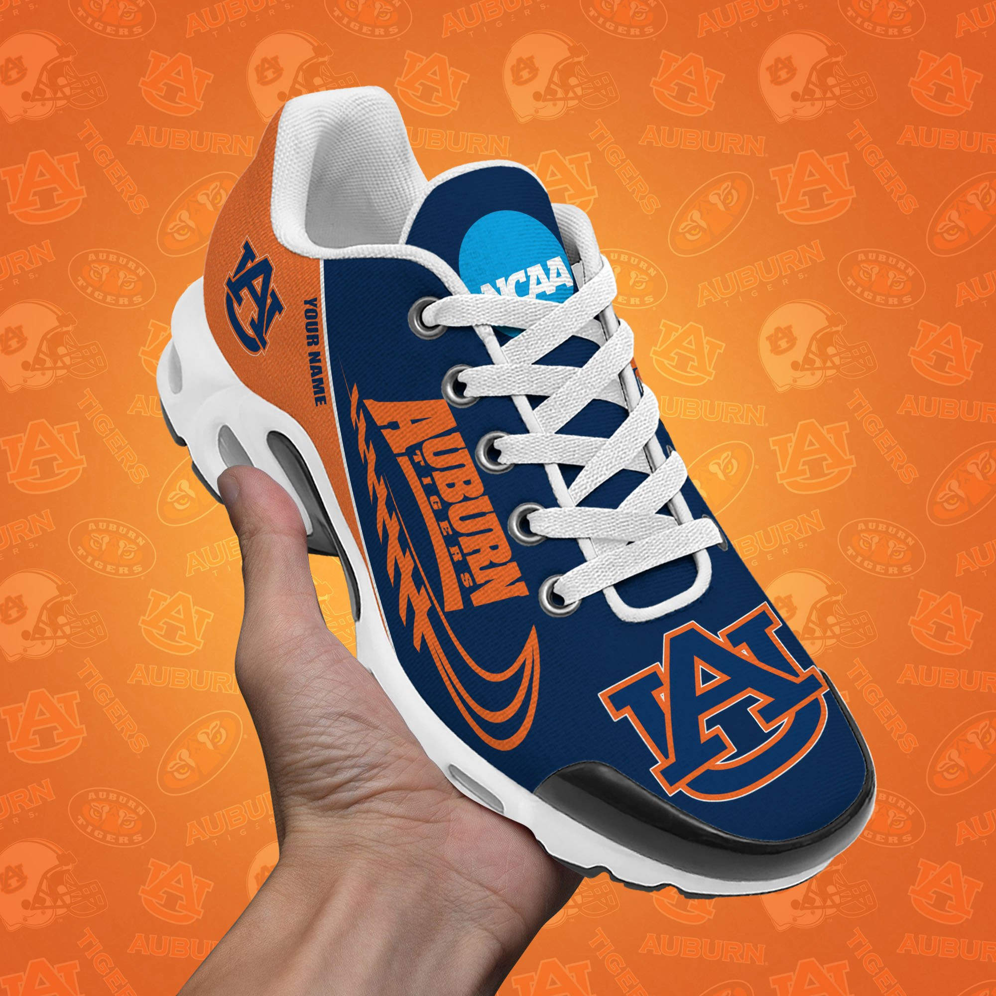 Auburn Tigers TN Shoes Custom Your Name 514