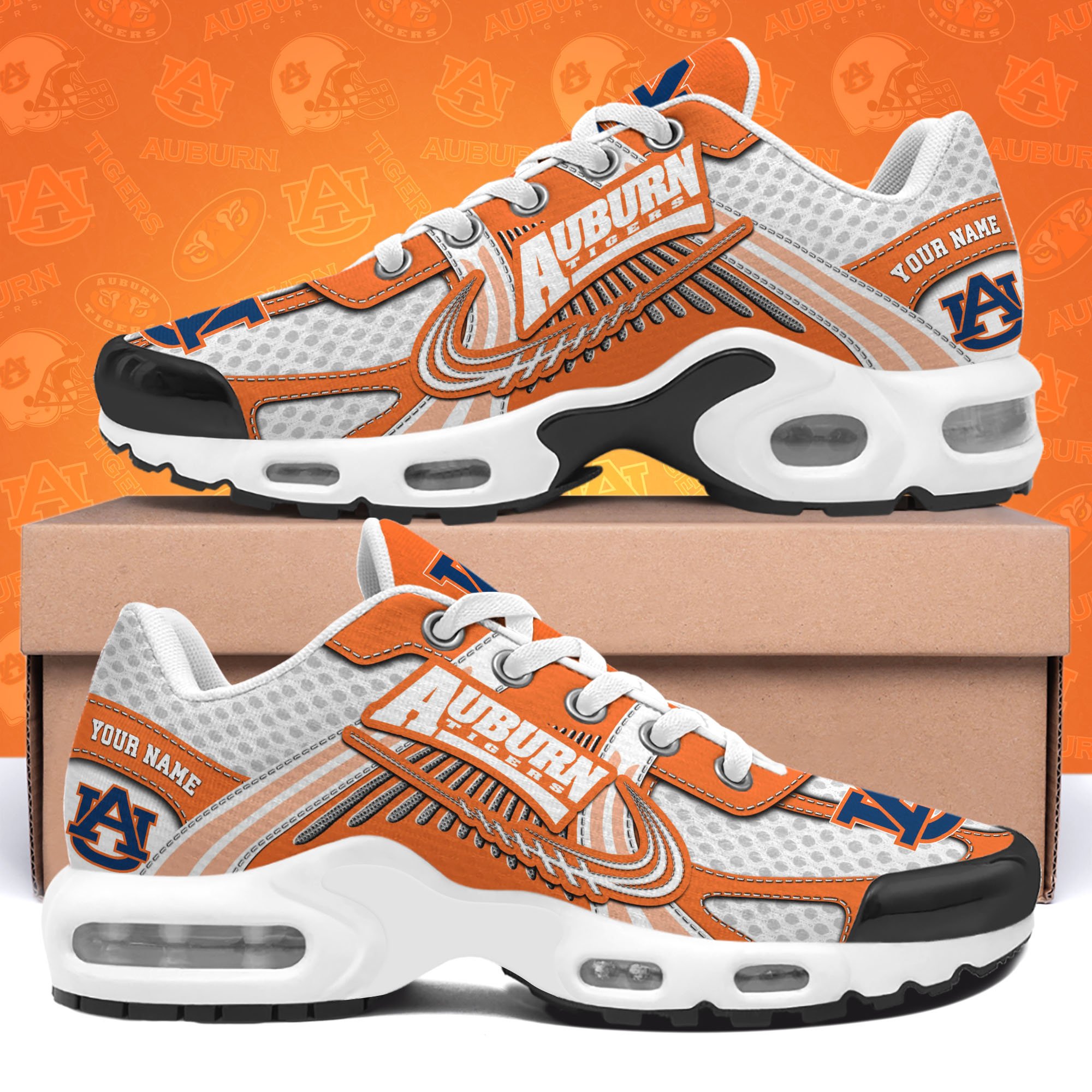 Auburn Tigers TN Shoes Custom Your Name, Sport Shoes 