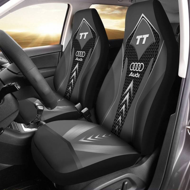 Audi TT LPH Car Seat Cover (Set of 2) Ver 1 (Grey) 