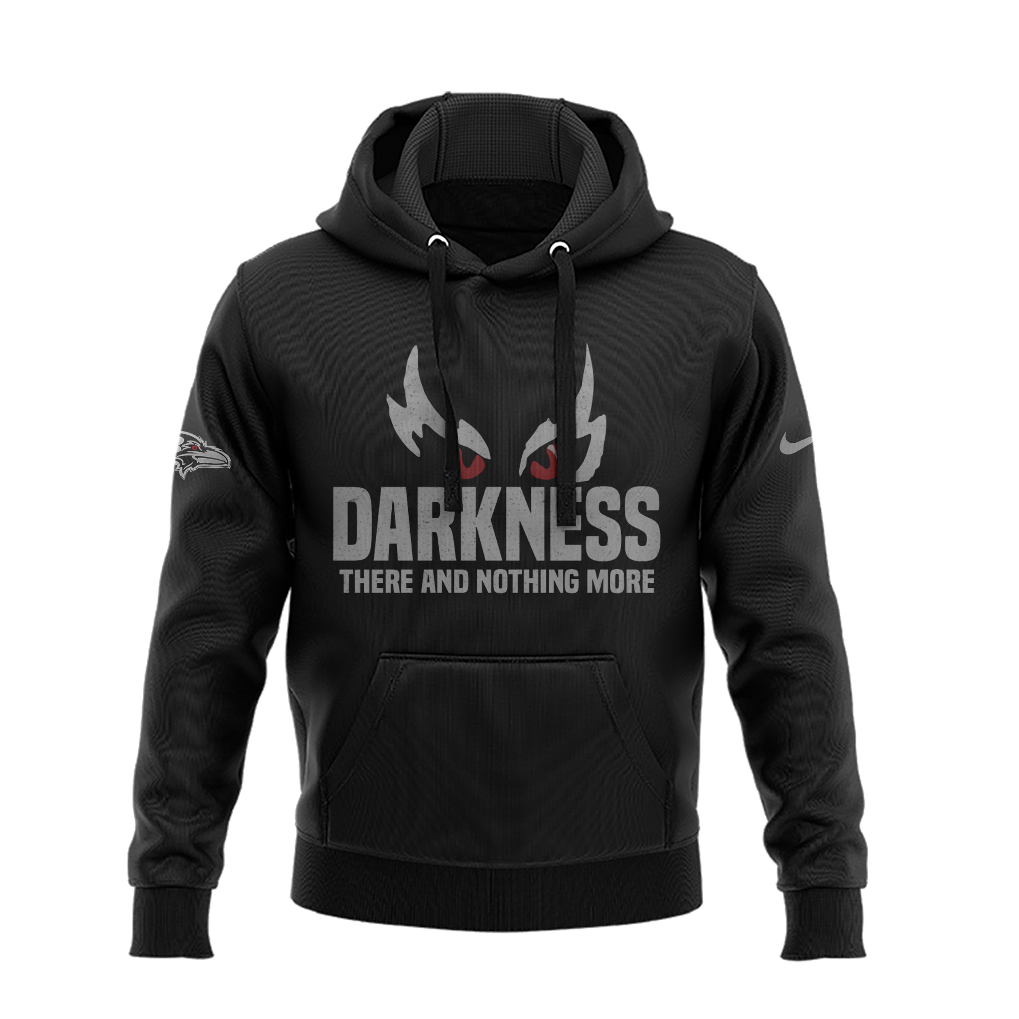 Baltimore Raven Darkness There And Nothing More Hoodie 