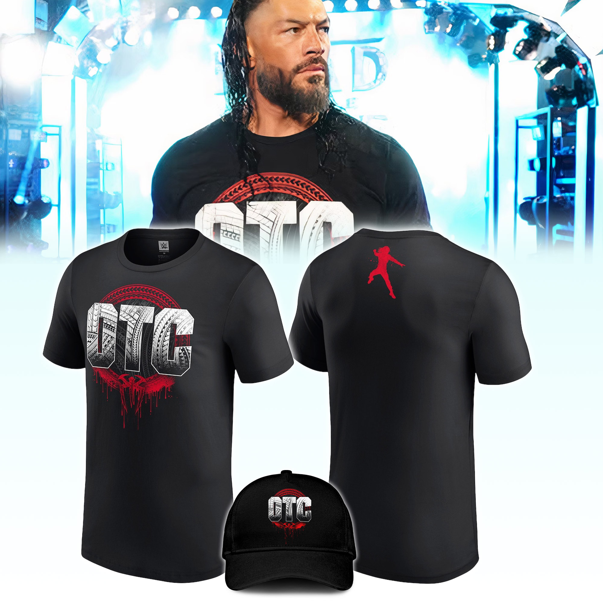 Black Roman Reigns OTC TShirt 