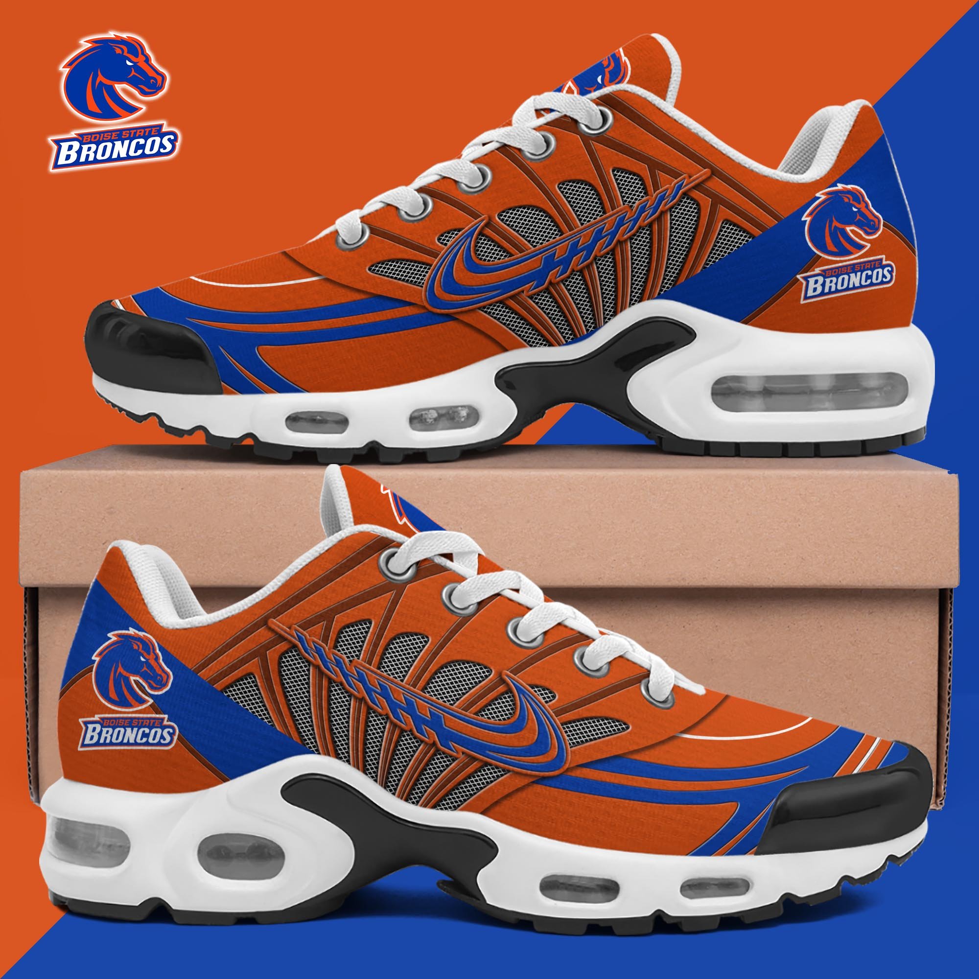 Boise State Broncos TN Shoes 2025 Version Custom Name 135