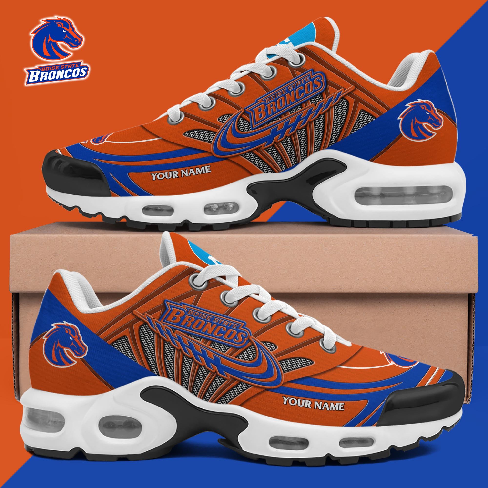 Boise State Broncos TN Shoes 2025 Version Custom Your Name 