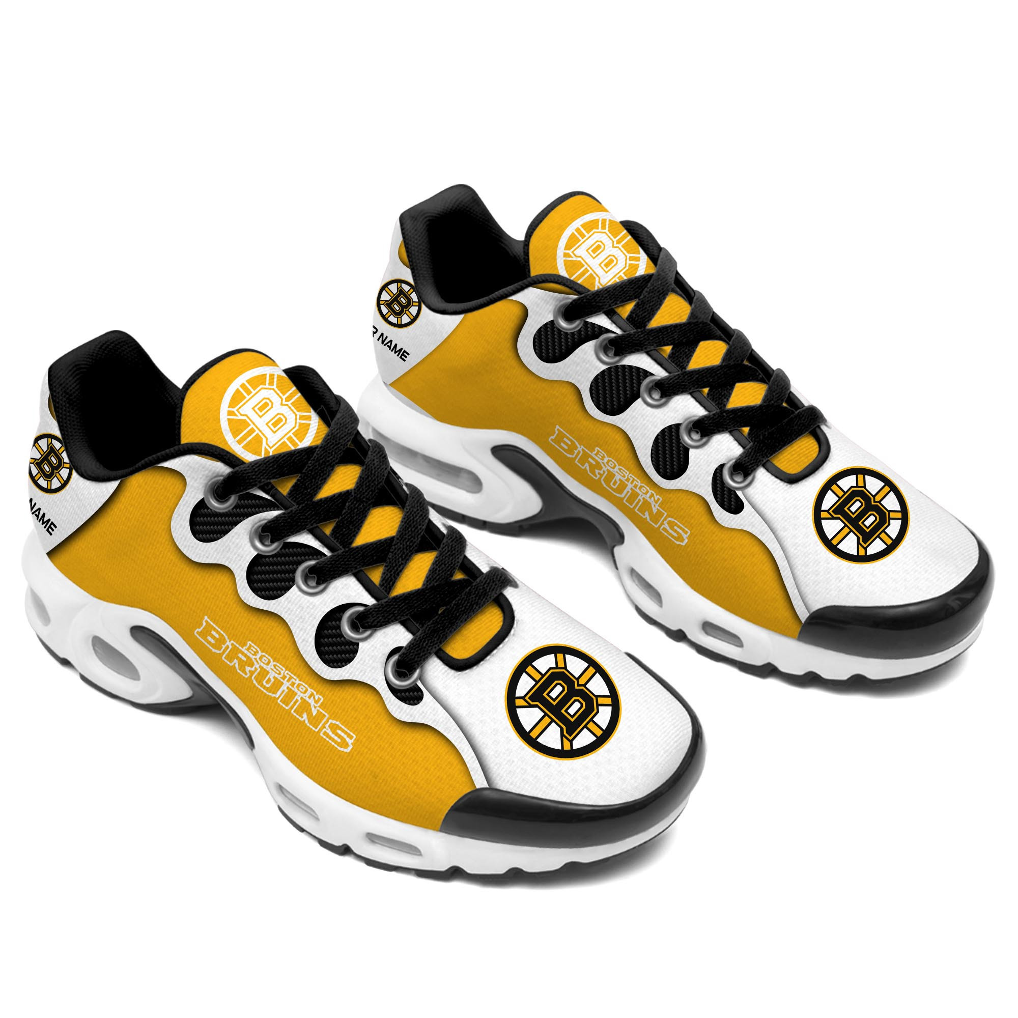 Boston Bruins TN Air Max Plus Shoes Sneakers For Men And Women