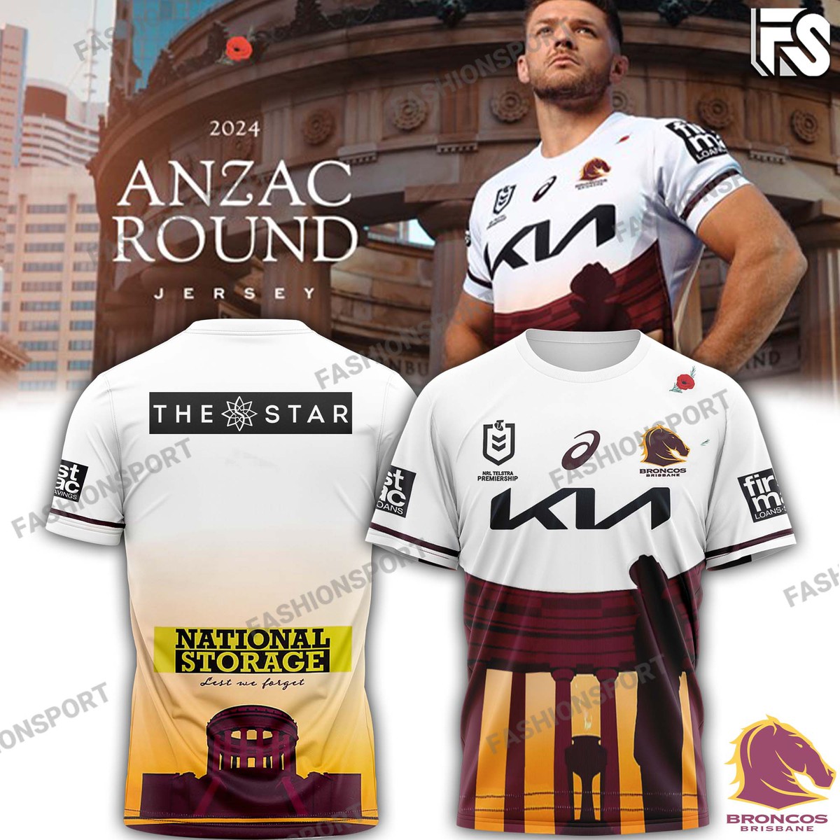 Brisbane Broncos Shirt 