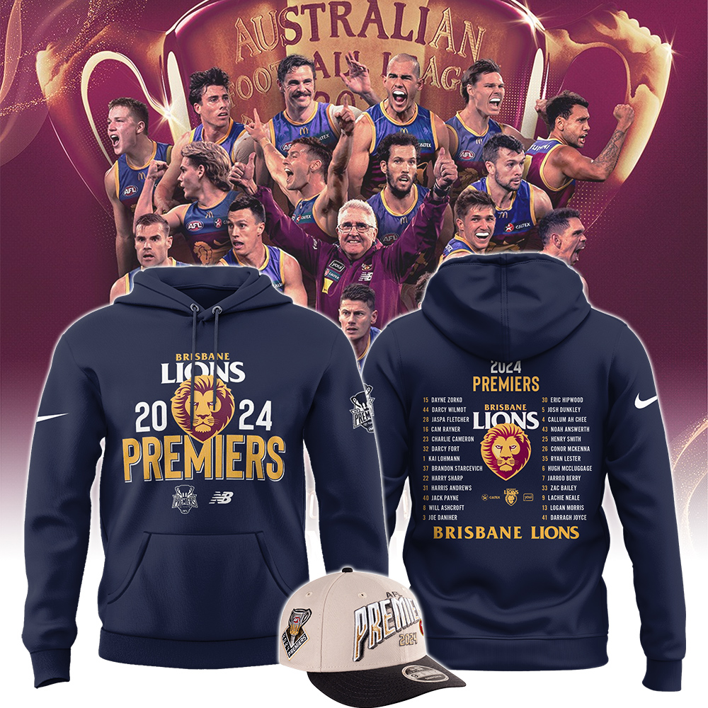 Brisbane Lions  AFL Final PREMIERS Shirt v1 