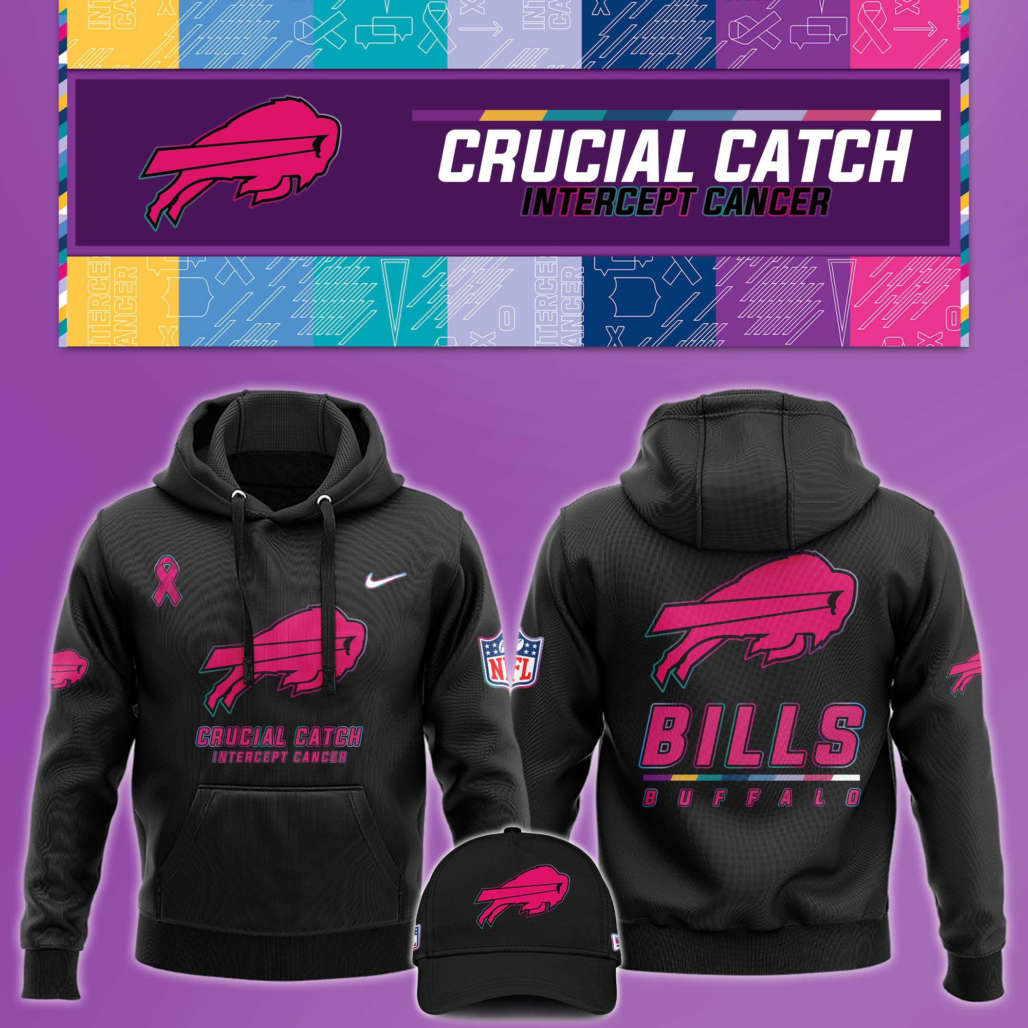 Buffalo Bill Crucial Catch Hoodie V2 