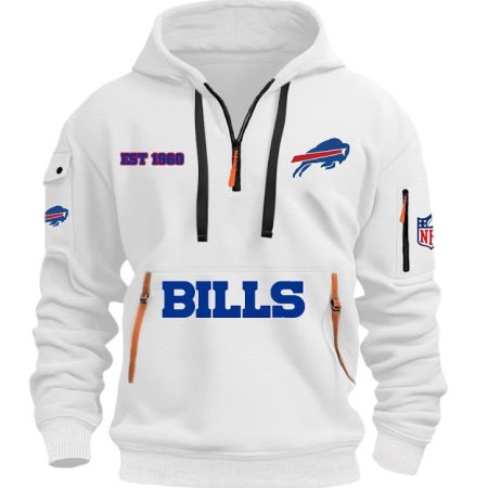 Buffalo Bills - HOODIE HALF ZIPPER - QTA405111358 