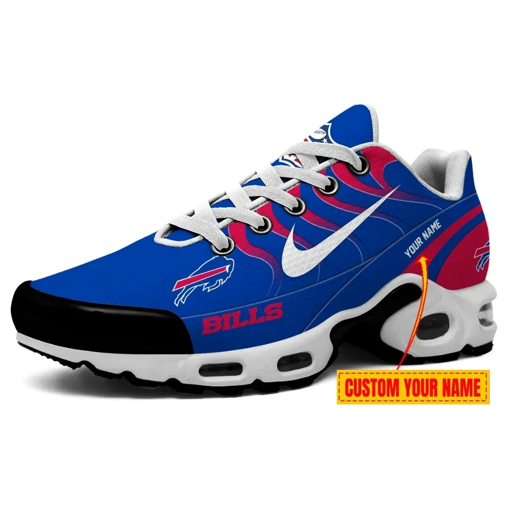 Buffalo Bills Personalized Name Team Mix Colors V3 TN Shoes Air Cushion Sneakers
