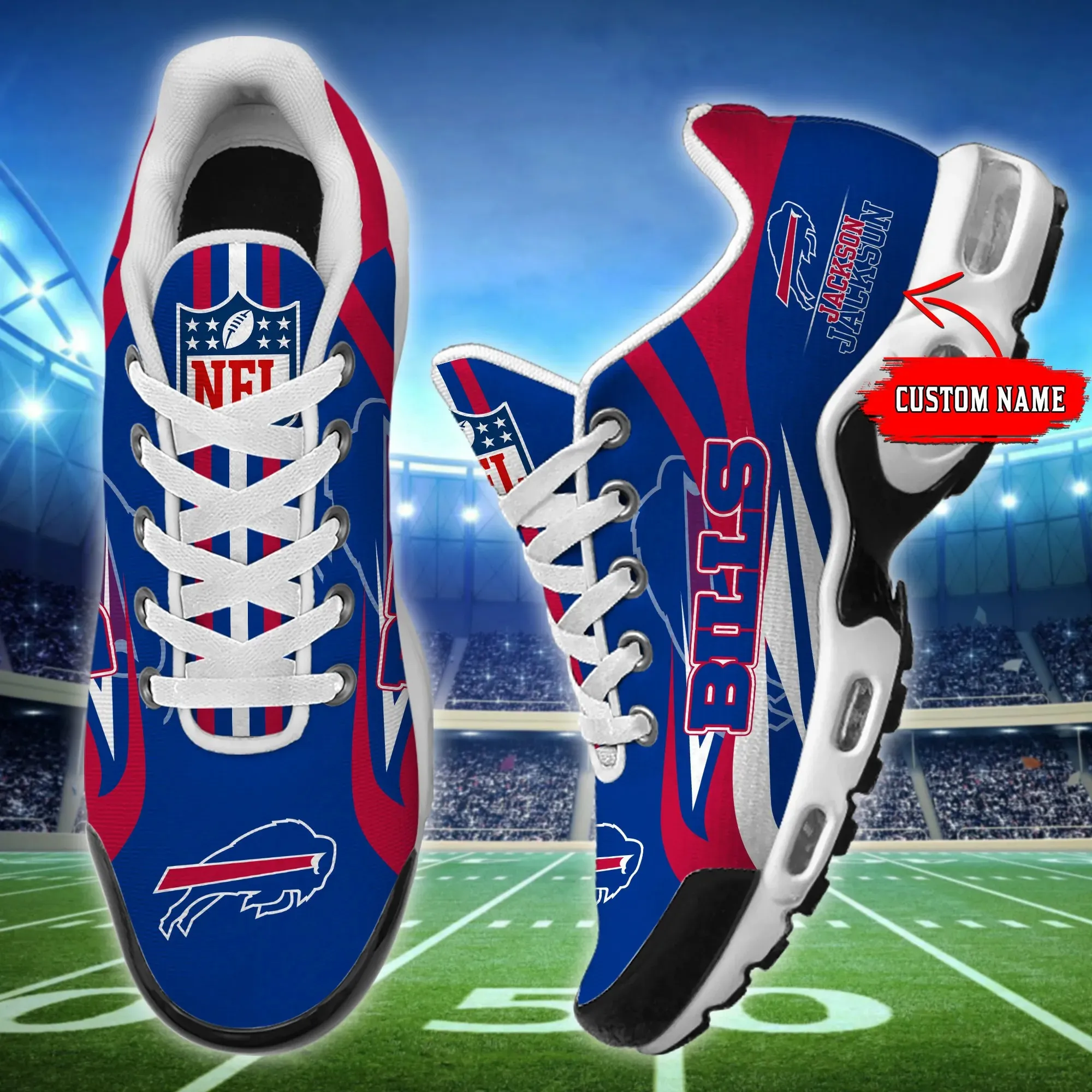 Buffalo Bills Personalized New Air Max Plus TN Shoes Air Cushion Sneaker 425QZ-7067