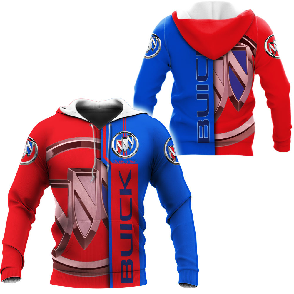 Buick 3D Apparel Zip Hoodie,Pant,Polo, Button Hawaii Shirt Personalized 