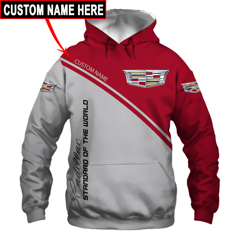 Cadillac t-shirt hoodie apparel 3D full printing 