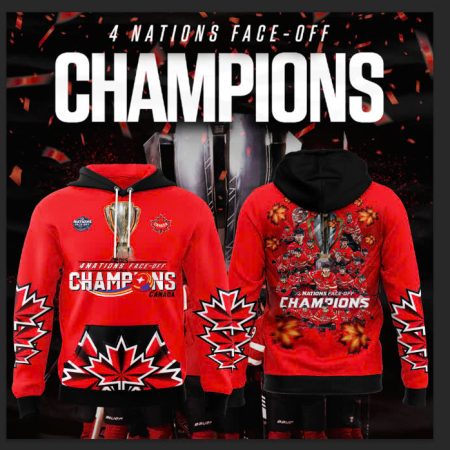 Canadians Hockey Champions 2025 Hoodie 