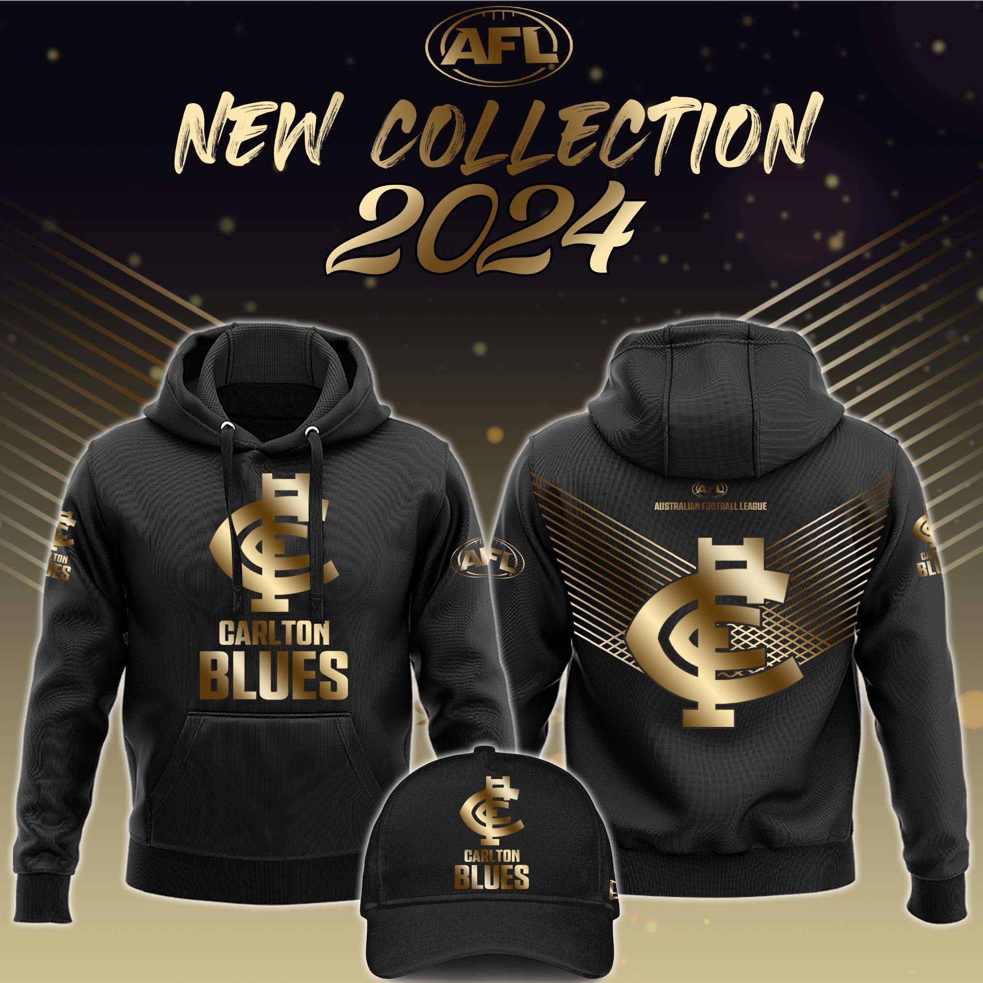 Carlton Blues AFL Hoodie 