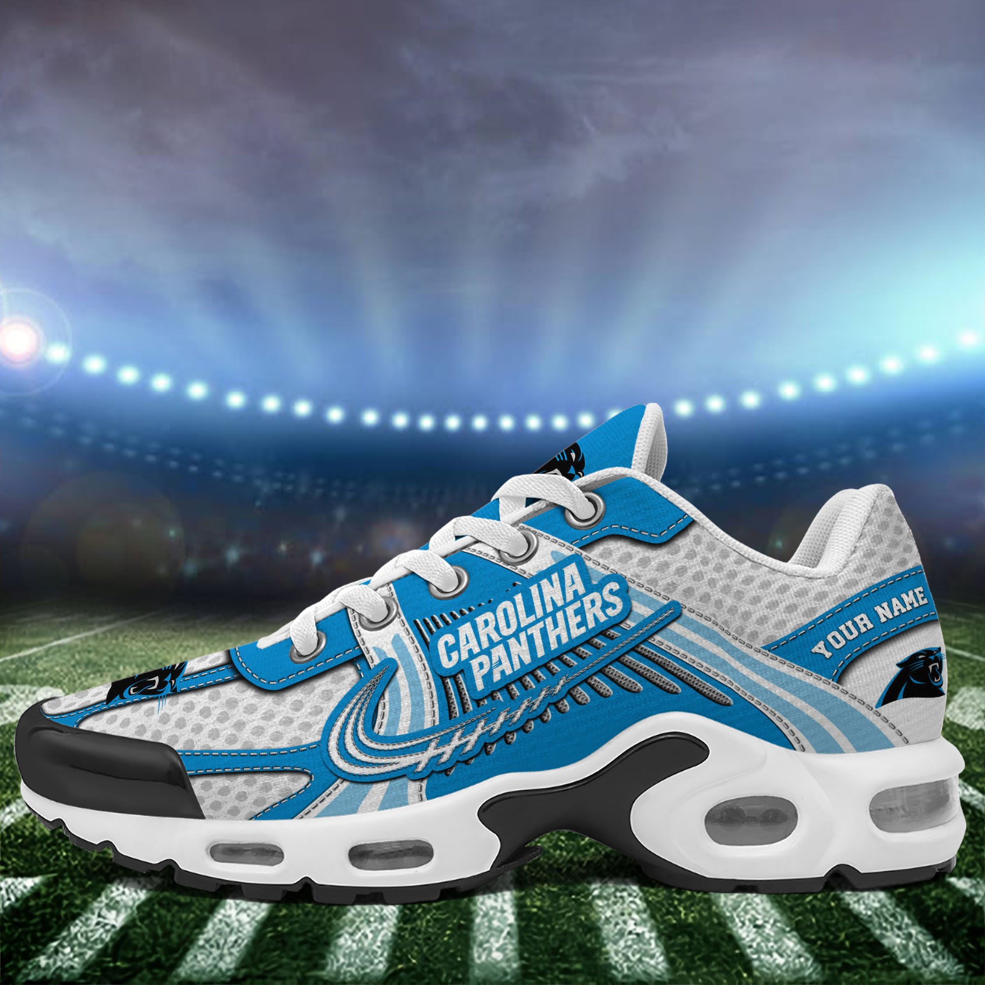 Carolina Panthers TN Shoes Custom Your Name, Sport Team Shoes