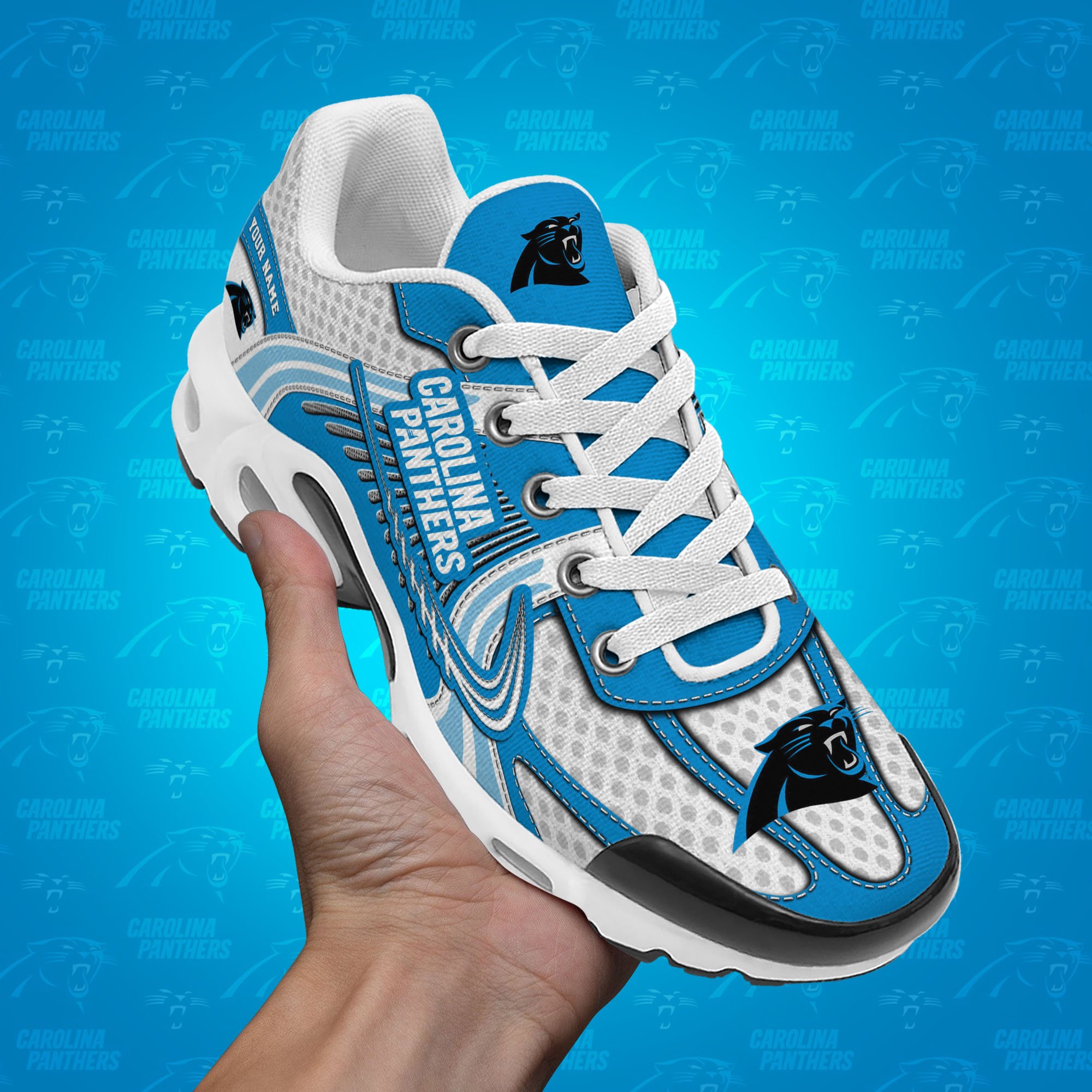 Carolina Panthers TN Shoes Custom Your Name, Sport Team Shoes