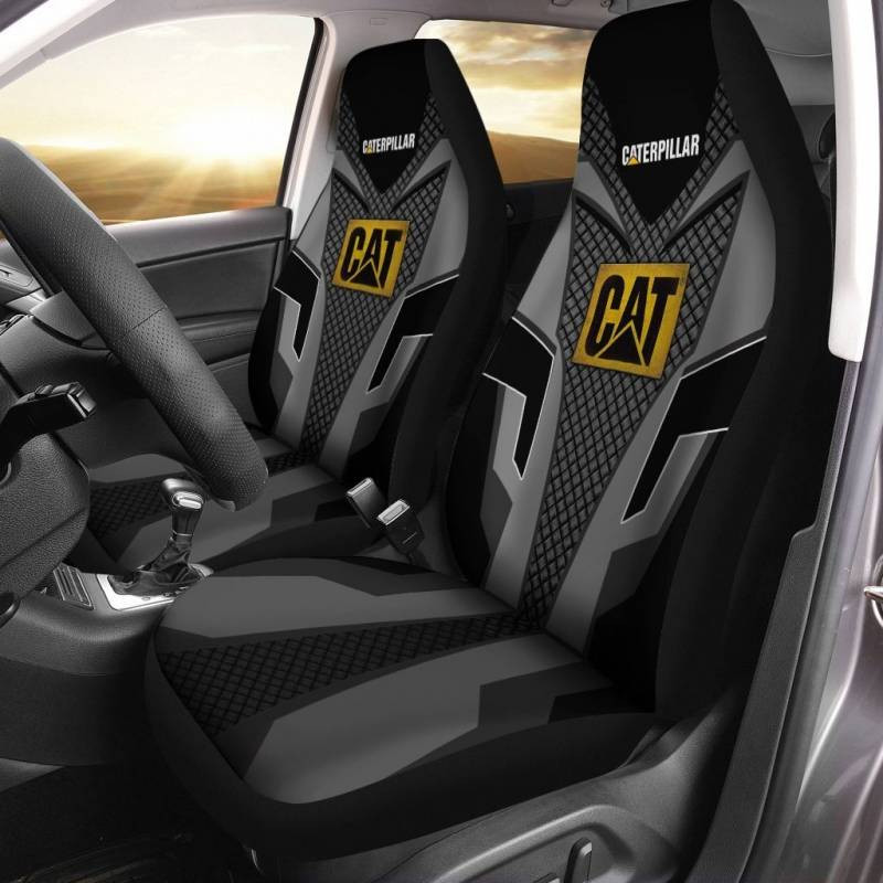 Caterpillar NCT Car Seat Cover (Set of 2) Ver 1 (Black) 
