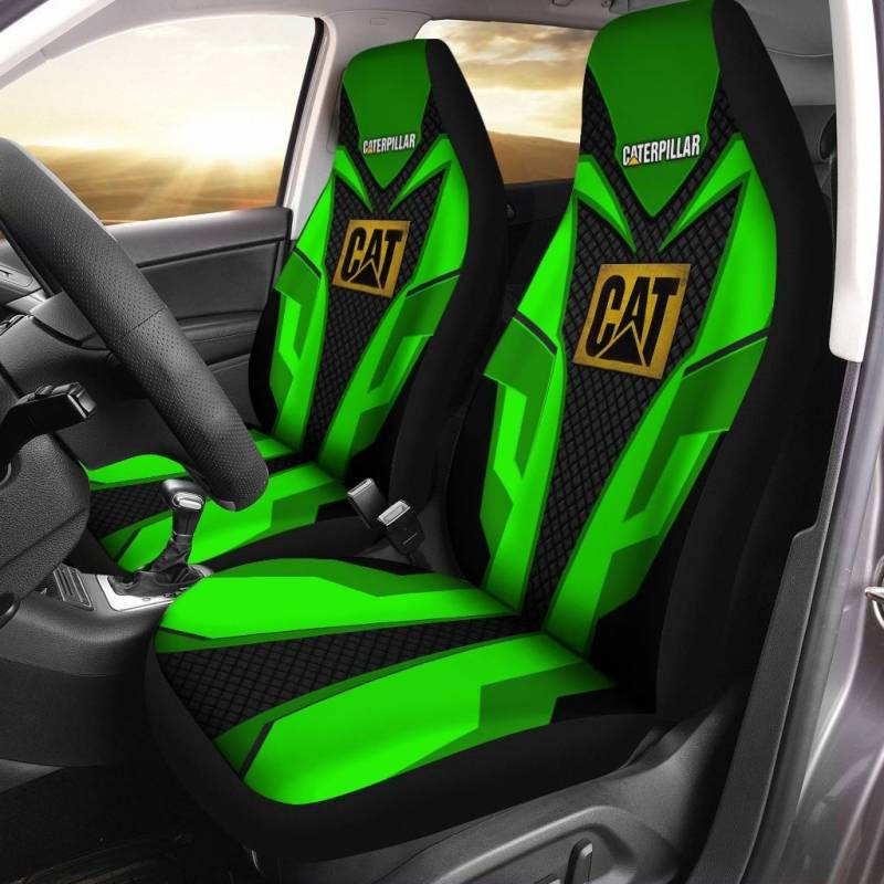 Caterpillar NCT Car Seat Cover (Set of 2) Ver 1 (Green) 