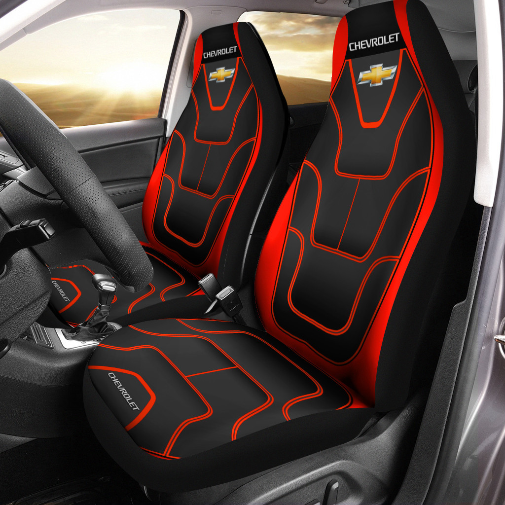 Chevrolet Car Seat Cover ( Set Of 2 ) 