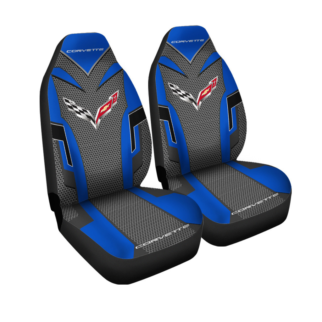 Chevrolet Corvette Car Seat Cover ( Set Of 2 )