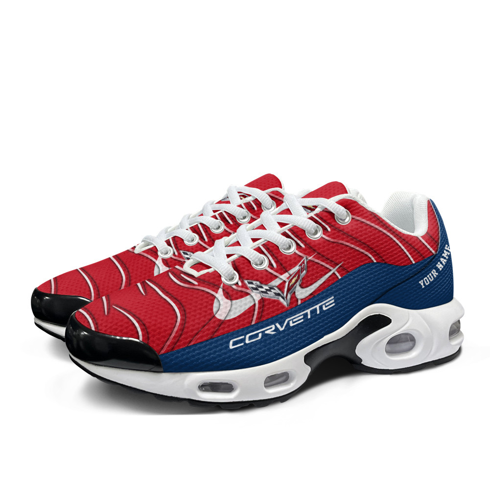 Chevrolet corvette Vibrant Wave Custom Name TN Air Max Shoes Air Cushion Sneakers