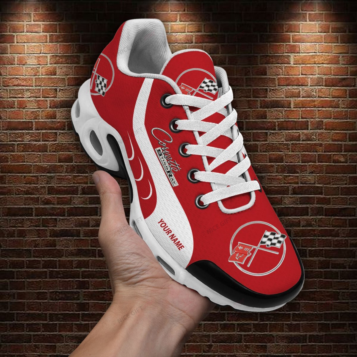 Chevrolet Corvette (Your Name) TN Sneakers B5R9