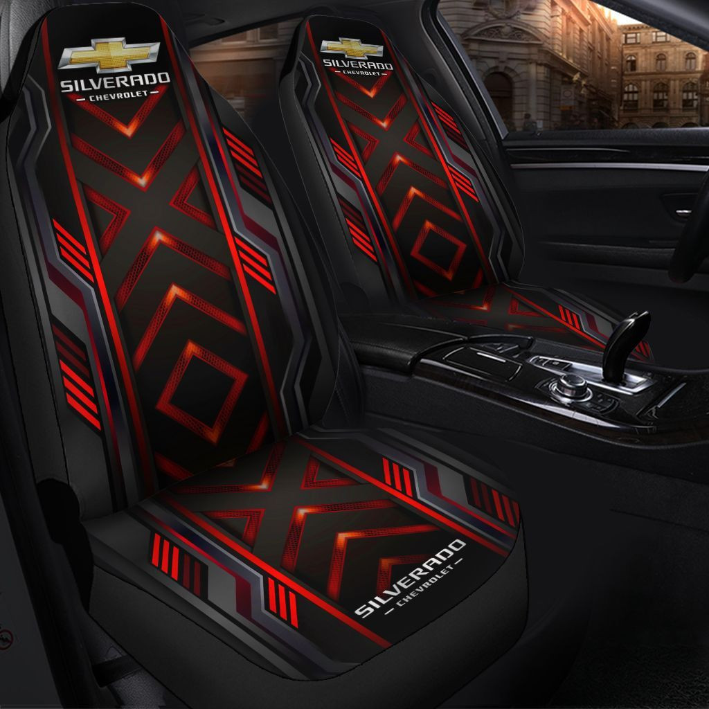 CHEVROLET SILVERADO CAR SEAT COVER ( SET OF 2 ) VER 68