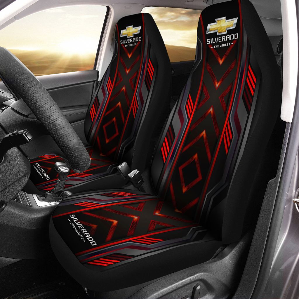 CHEVROLET SILVERADO CAR SEAT COVER ( SET OF 2 ) VER 68