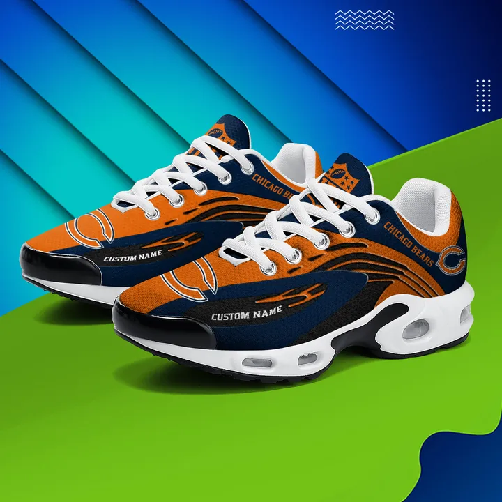 Chicago Bears Personalized New Air Max Plus TN Shoes Air Cushion Sneaker 174DV-2631