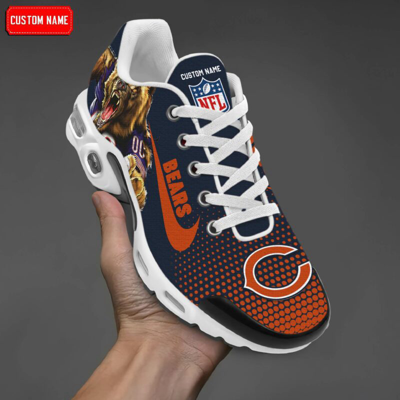 Chicago Bears Premium Air Max Plus Sport Sneakers For Fan Gifts