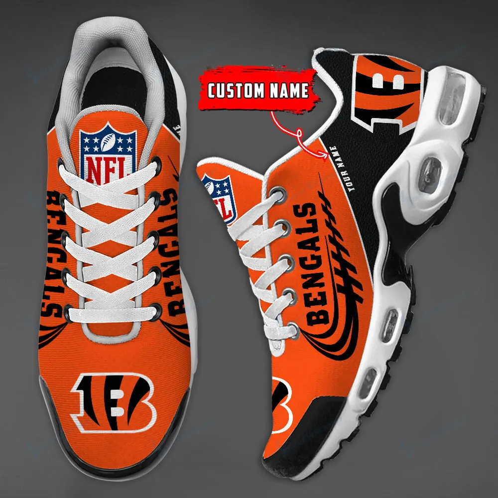 Cincinnati Bengals Personalized New Air Max Plus TN Shoes Air Cushion Sneaker 572FZ-3397