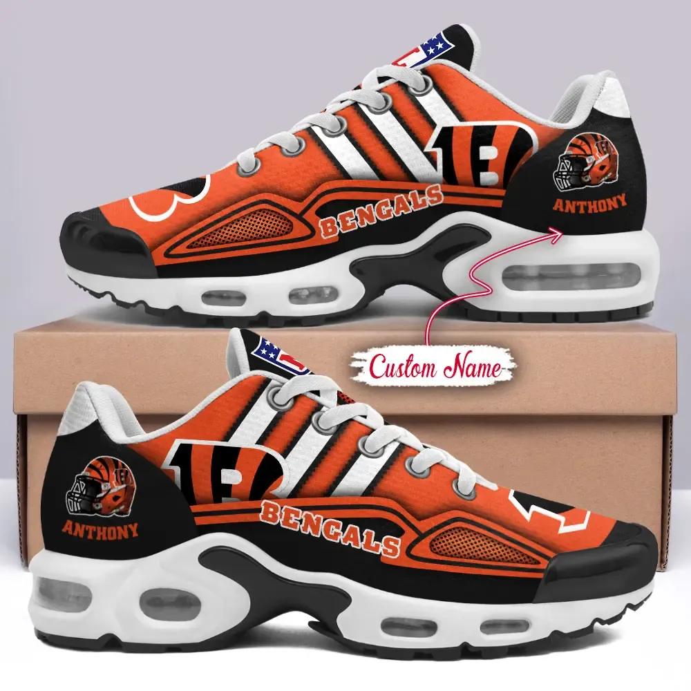 Cincinnati Bengals Personalized New Air Max Plus TN Shoes Air Cushion Sneaker 799EZ-1288